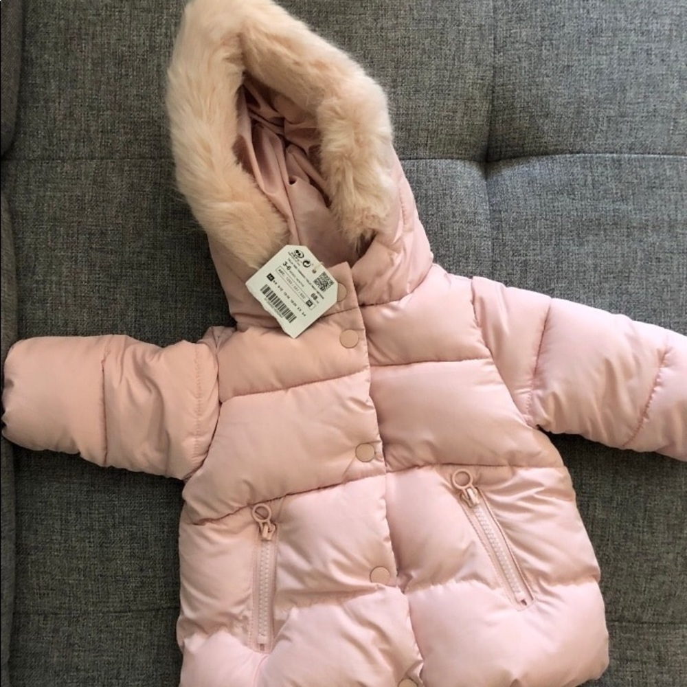 New Zara 3-6 Month Winter Jacket